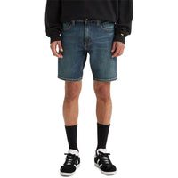 Zipper Closure Denim Shorts