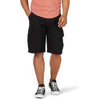 Stretch Zipper Closure Cargo Shorts