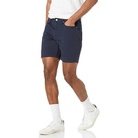 Zipper Closure Short With 5 Pockets