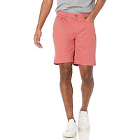 Zipper Closure Straight Fit Pocket Short
