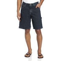 Zipper Closure Jeans Shorts