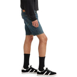 Zipper Closure Denim Shorts