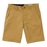 Casual Zipper Closure Chino Short