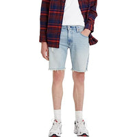 Zipper Closure Denim Shorts