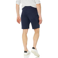 Zipper Closure Straight Fit Pocket Short
