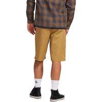 Casual Zipper Closure Chino Short