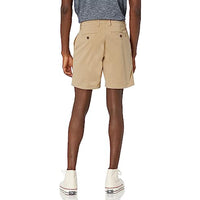 Slim Fit Flat Shorts