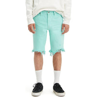 Zipper Closure Cut Off Shorts