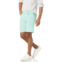 Zipper Closure Straight Fit Pocket Short