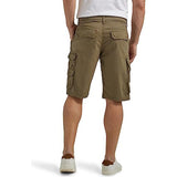 Stretch Zipper Closure Cargo Shorts