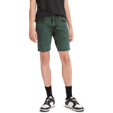 Zipper Closure Denim Shorts