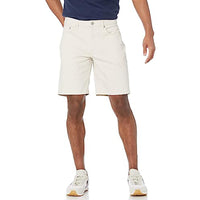 Zipper Closure Straight Fit Pocket Short