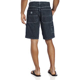 Zipper Closure Jeans Shorts