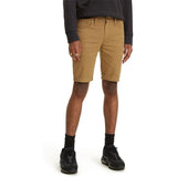 Zipper Closure Denim Shorts