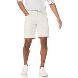 Zipper Closure Short With 5 Pockets