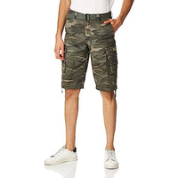 Button Closure Cargo Shorts
