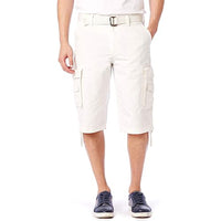 Button Closure Cargo Shorts