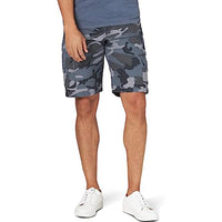Stretch Zipper Closure Cargo Shorts