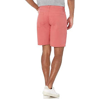 Zipper Closure Straight Fit Pocket Short