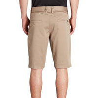 Casual Zipper Closure Chino Short