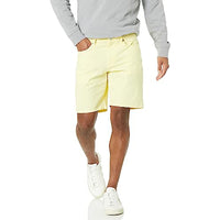 Zipper Closure Straight Fit Pocket Short