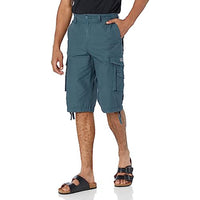 Button Closure Cargo Shorts
