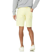 Zipper Closure Straight Fit Pocket Short