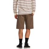 Casual Zipper Closure Chino Short