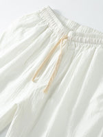 Classic Cotton Shorts With Drawstring