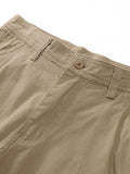 Plain Pattern Chino Shorts