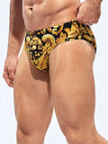 Baroque Print Swim Brief