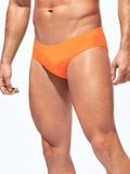 Solid Colored Plain Swim Brief