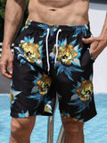 Floral Print Swim Shorts