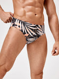 Tropical Print Swim Brief