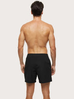 Drawstring Waist Swim Trunks