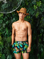 Tropical Drawstring Shorts