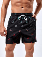 Stylish Anchor Swim Trunks