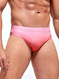 Ombre Print High Stretch Swim Brief