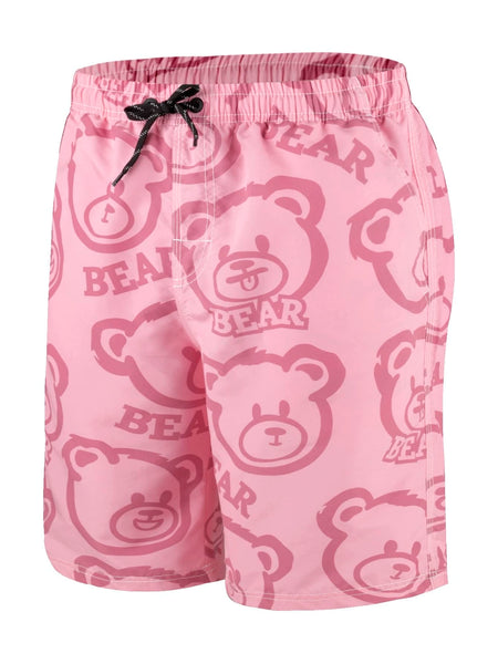 Bear Print Swim Shorts