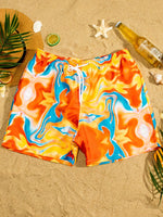 Drawstring Bottoms With All Over Print