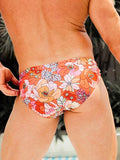 Floral Print Swim Briefs