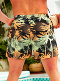 Tropical Drawstring Shorts