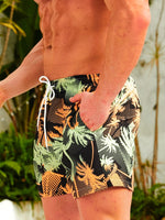 Tropical Drawstring Shorts