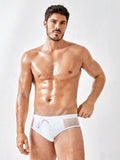 Fishnet Insert Swim Brief