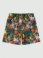 Tropical Print Shorts