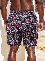 Ditsy Floral Print Non Stretch Shorts