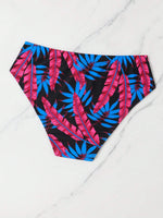 Tropical Print Swim Brief