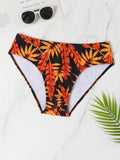 Tropical Print Swim Brief