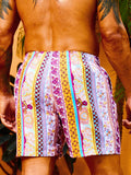 Floral Printed Swim Trunks