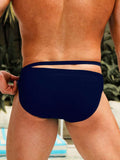 Plain Solid Colored Swim Brief